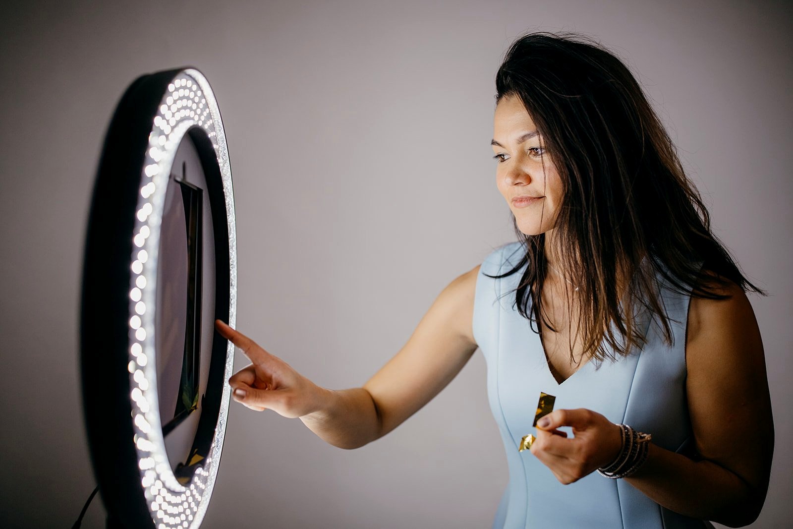 Interactive photo booth